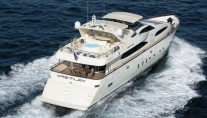 Yacht CRISTALEX -  Aft View
